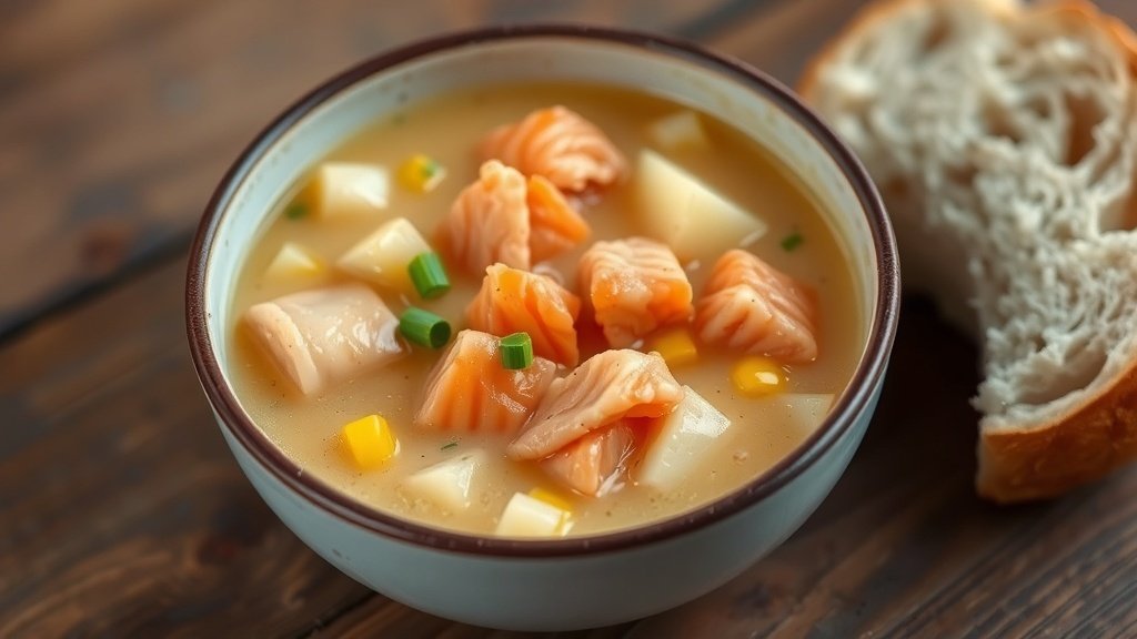 Smoked Salmon Chowder