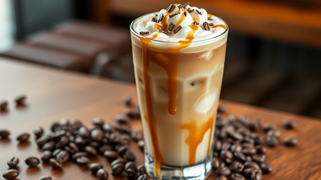 Toffee Latte Iced Coffee Delight
