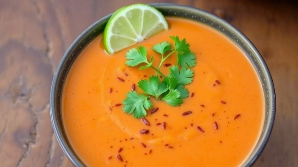 Spicy Chipotle Sweet Potato Soup