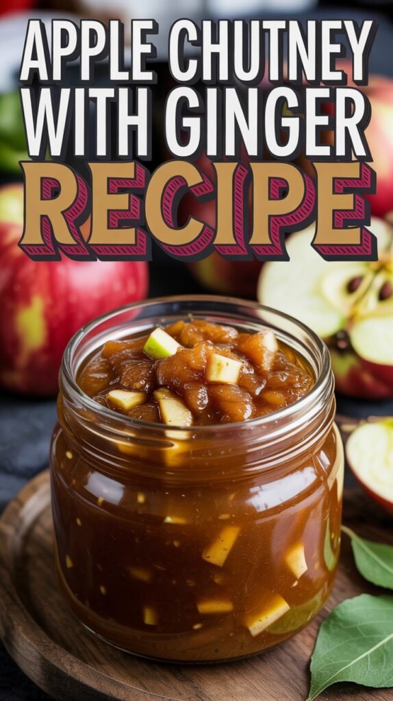 Apple Chutney with Ginger