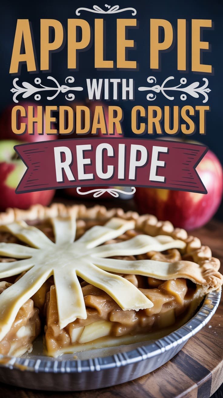 Apple Pie with Cheddar Crust Recipe - Food Blasts