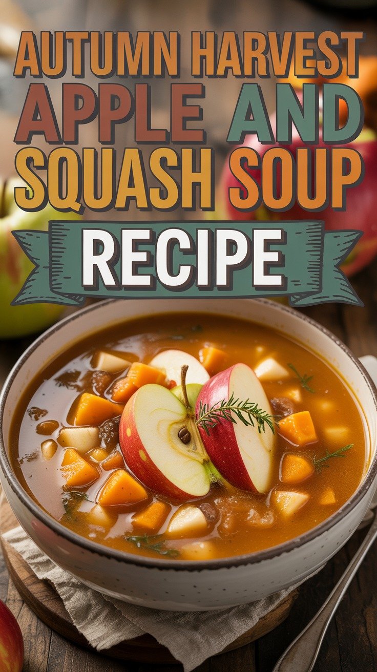 Autumn Harvest Apple and Squash Soup