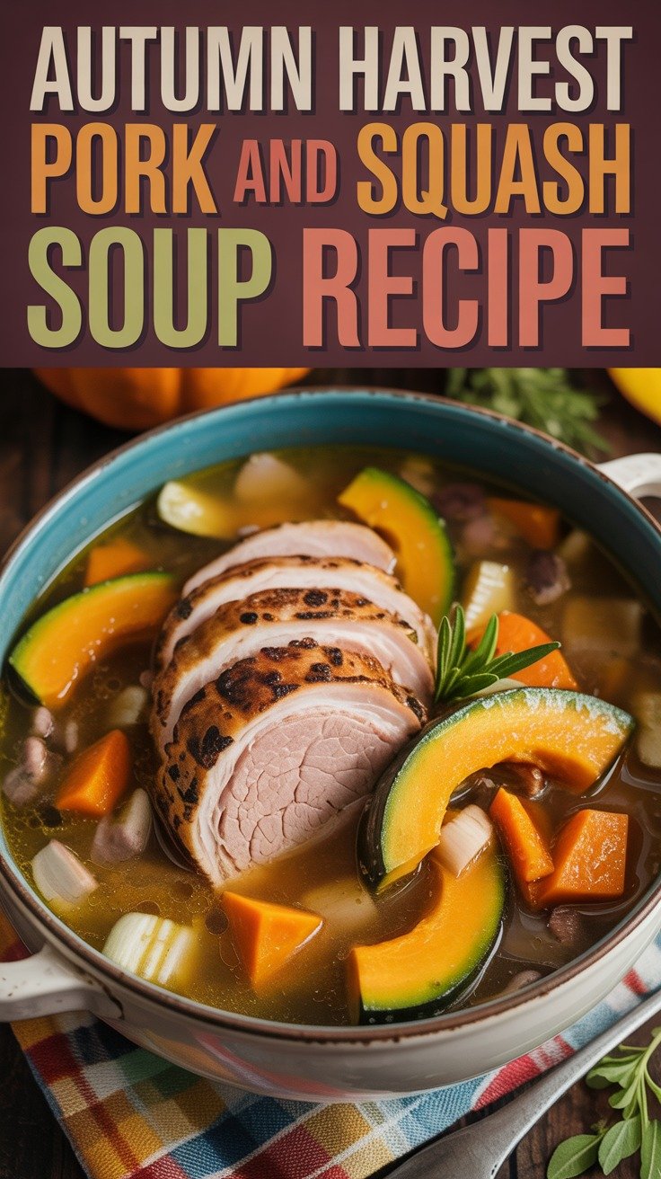 Autumn Harvest Pork and Squash Soup