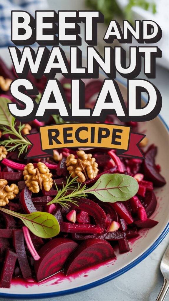 Beet and Walnut Salad