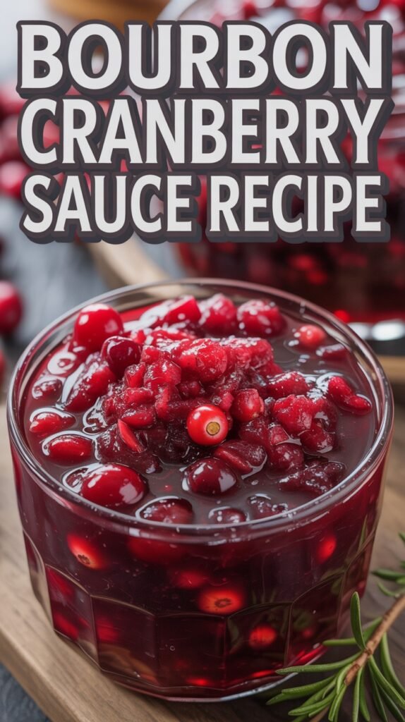 Bourbon Cranberry Sauce