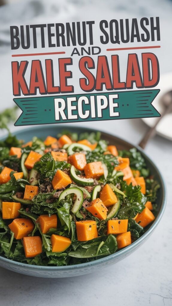 Butternut Squash and Kale Salad