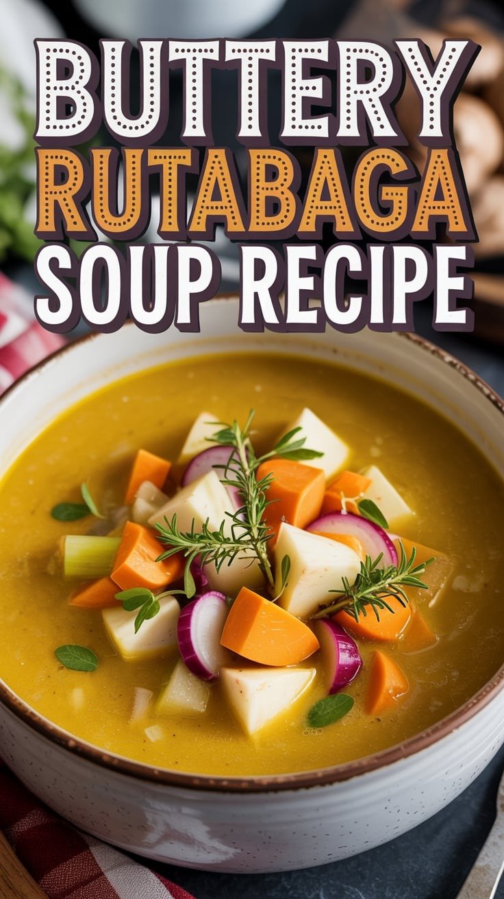 Buttery Rutabaga Soup