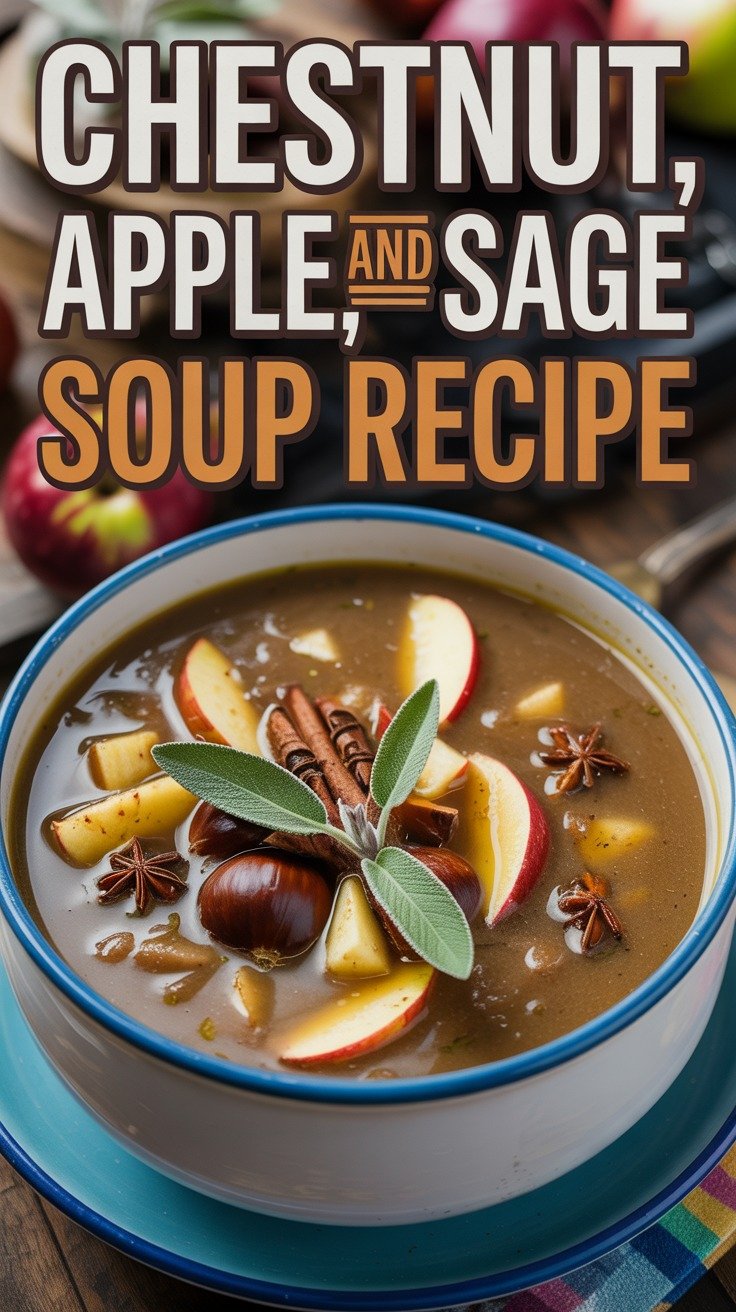 Chestnut, Apple, and Sage Soup