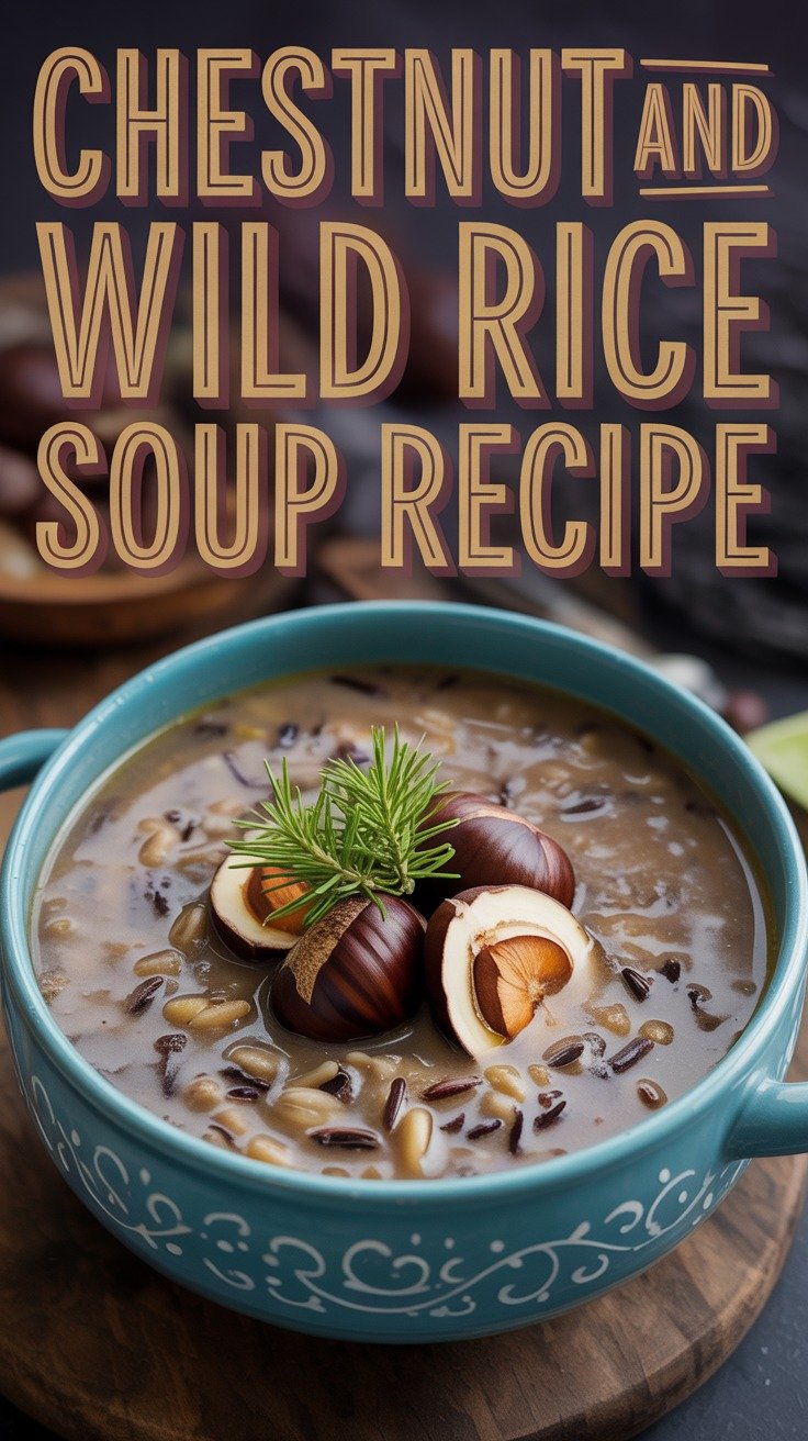 Chestnut and Wild Rice Soup