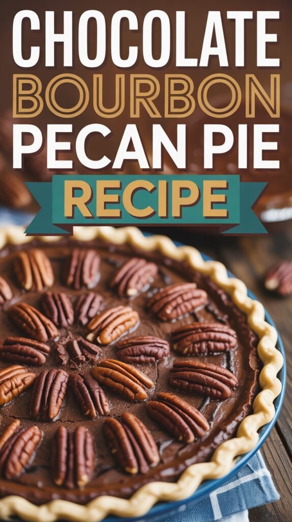 Chocolate Bourbon Pecan Pie