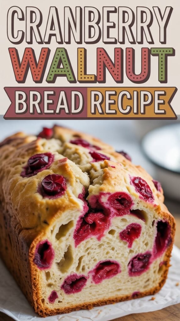 Cranberry Walnut Bread