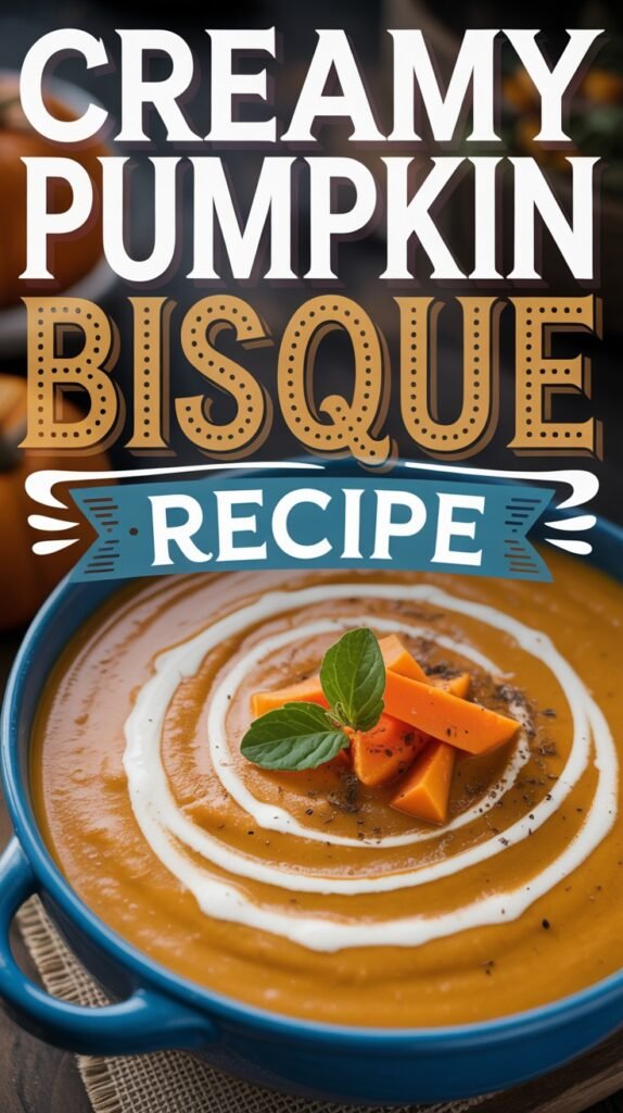 Creamy Pumpkin Bisque