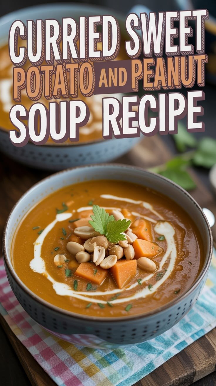 Curried Sweet Potato and Peanut Soup