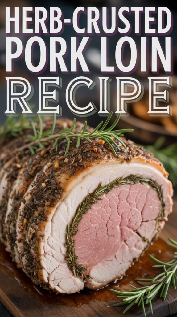 Herb-Crusted Pork Loin
