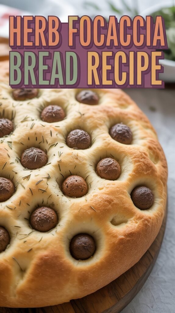 Herb Focaccia Bread