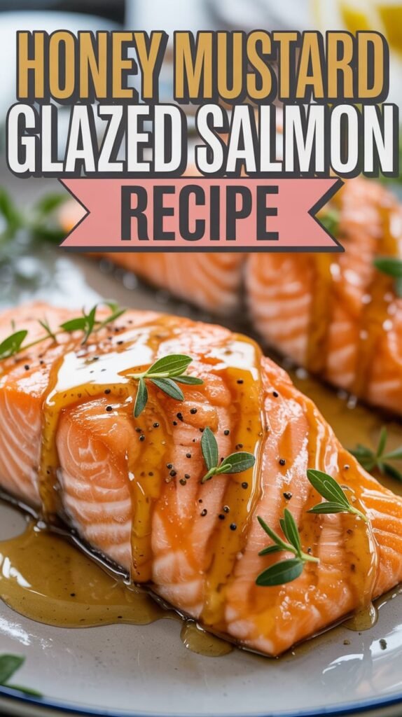 Honey Mustard Glazed Salmon