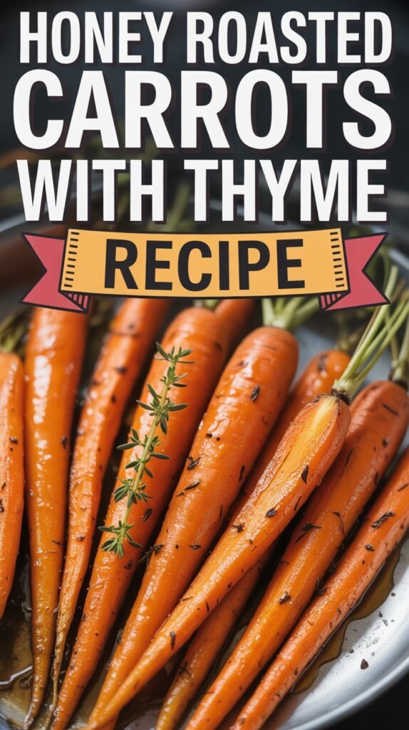 Honey Roasted Carrots with Thyme