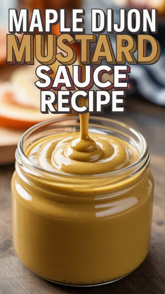 Maple Dijon Mustard Sauce