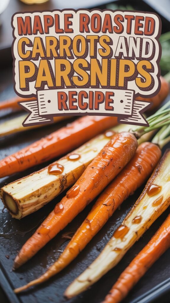 Maple Roasted Carrots and Parsnips