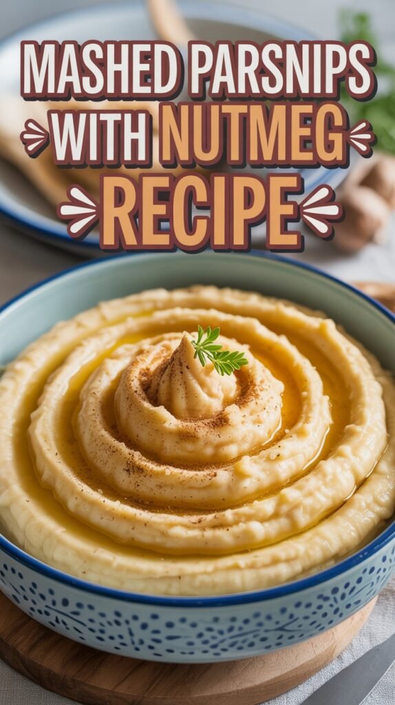 Mashed Parsnips with Nutmeg