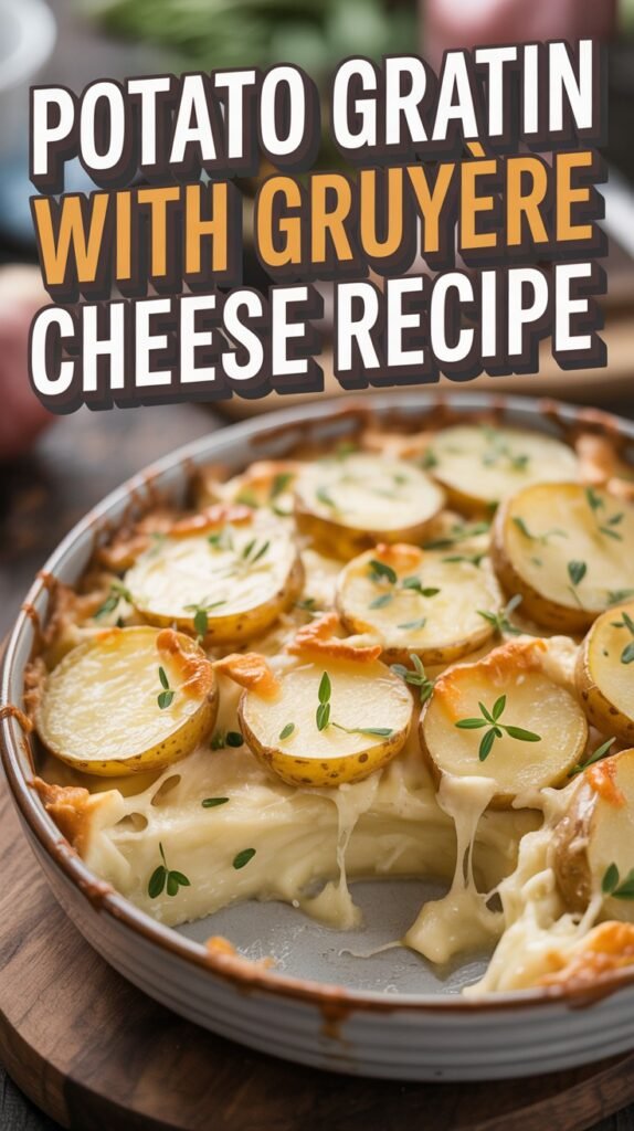 Potato Gratin with Gruyère Cheese