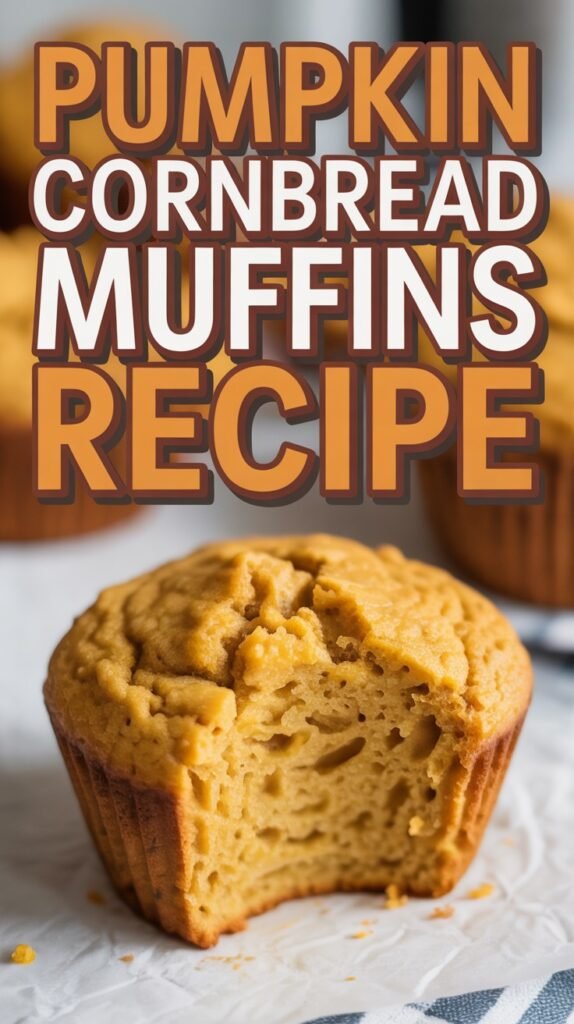 Pumpkin Cornbread Muffins