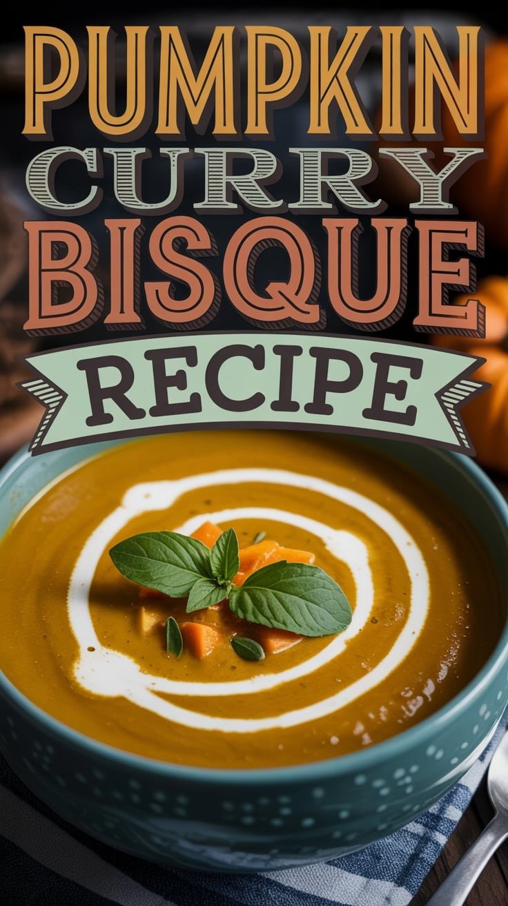 Pumpkin Curry Bisque