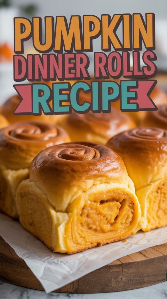 Pumpkin Dinner Rolls