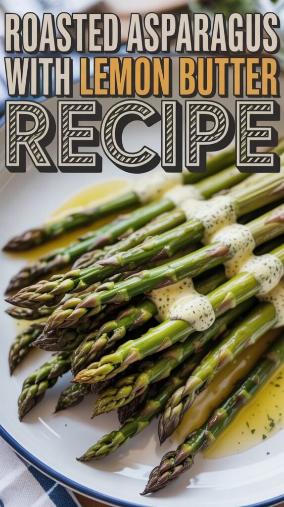 Roasted Asparagus with Lemon Butter