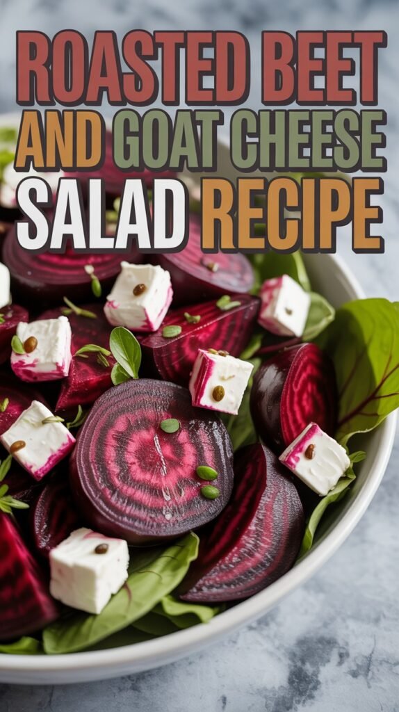 Roasted Beet and Goat Cheese Salad