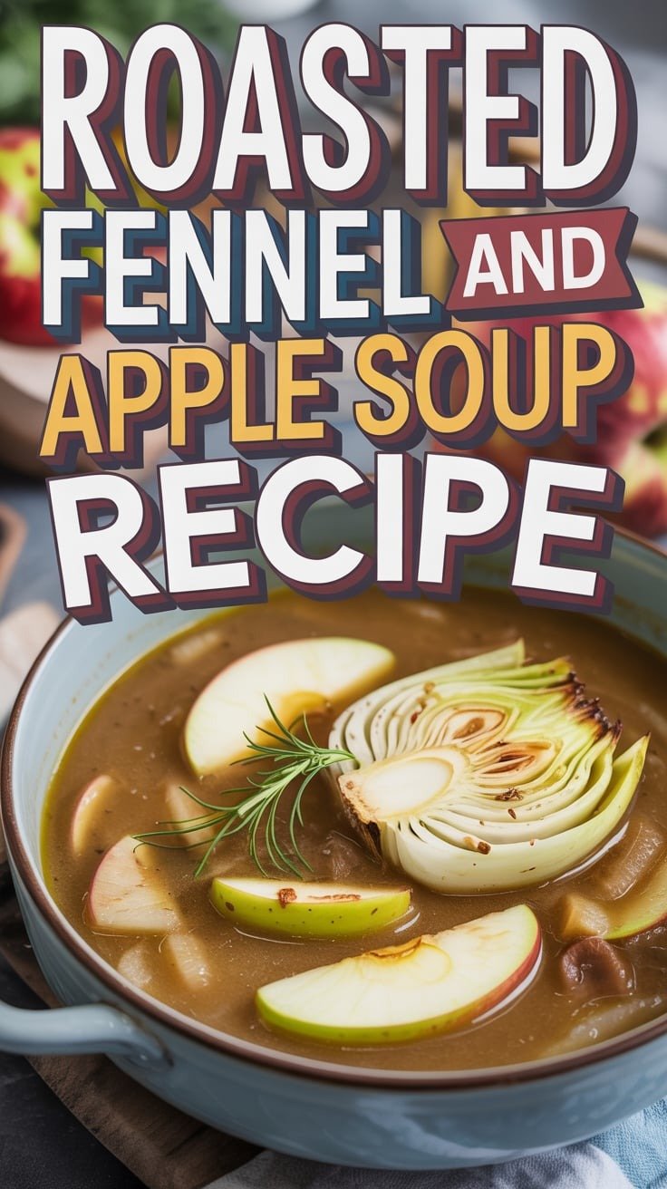 Roasted Fennel and Apple Soup