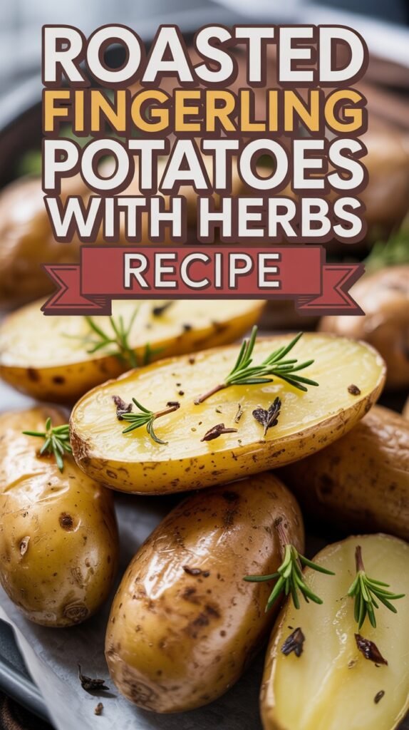 Roasted Fingerling Potatoes with Herbs
