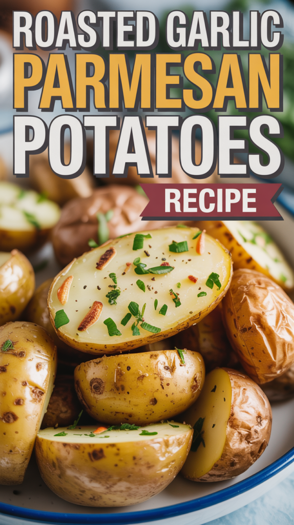 Roasted Garlic Parmesan Potatoes