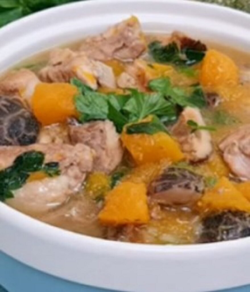Rustic Pork and Pumpkin Stew Soup Recipe