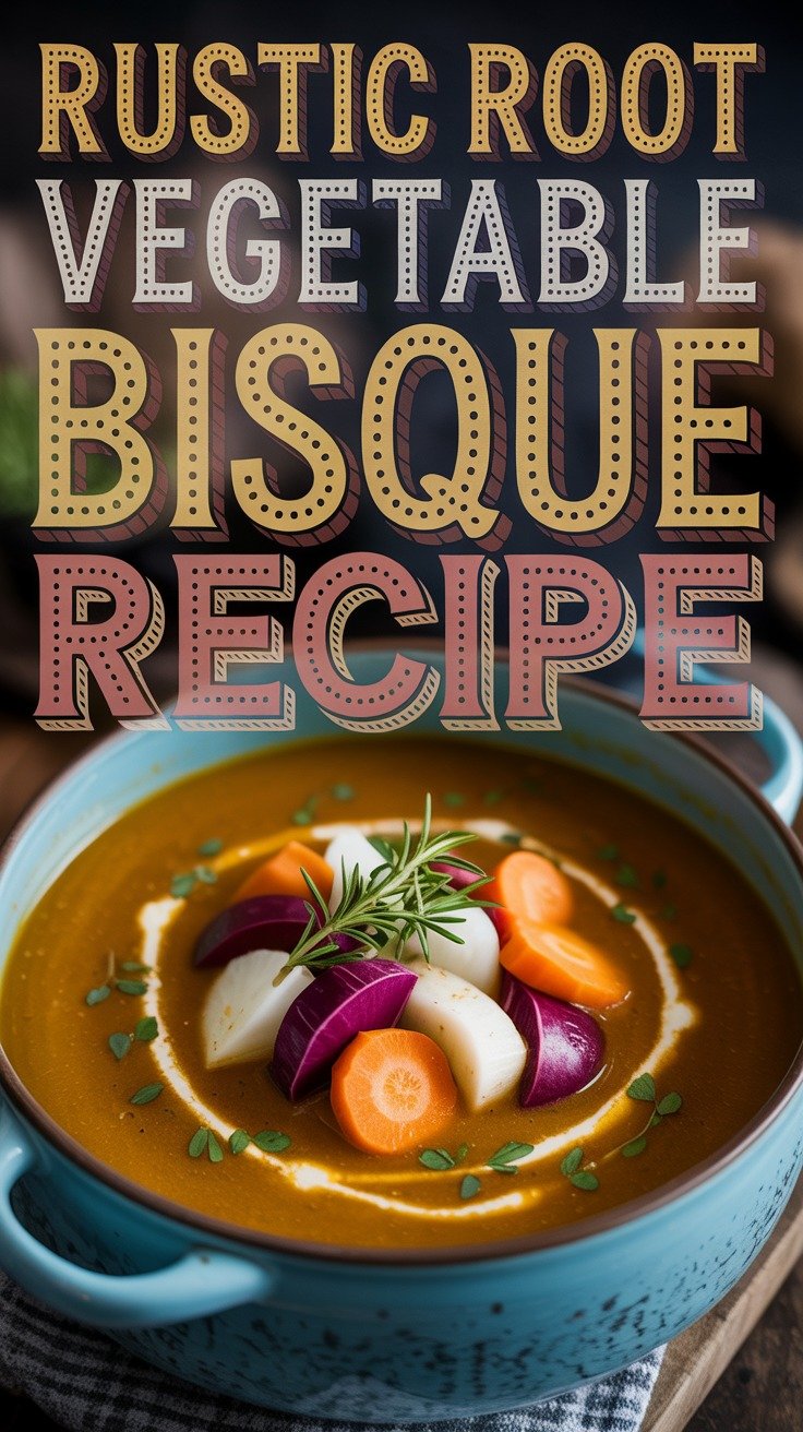 Rustic Root Vegetable Bisque