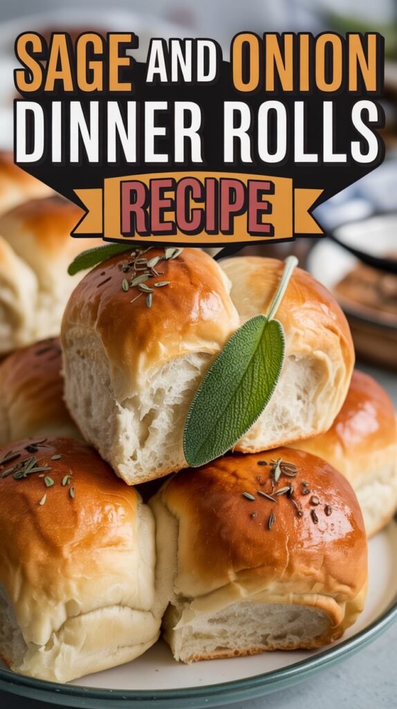 Sage and Onion Dinner Rolls