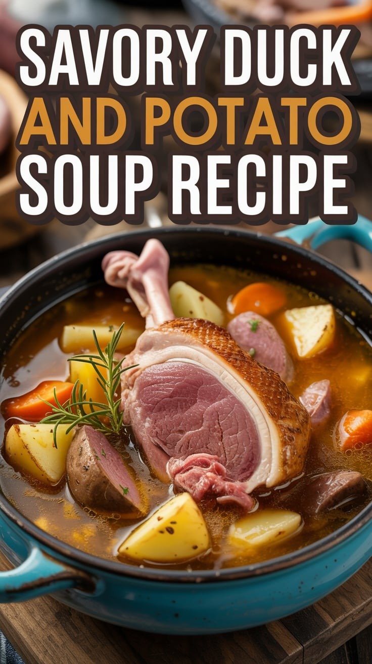 Savory Duck and Potato Soup