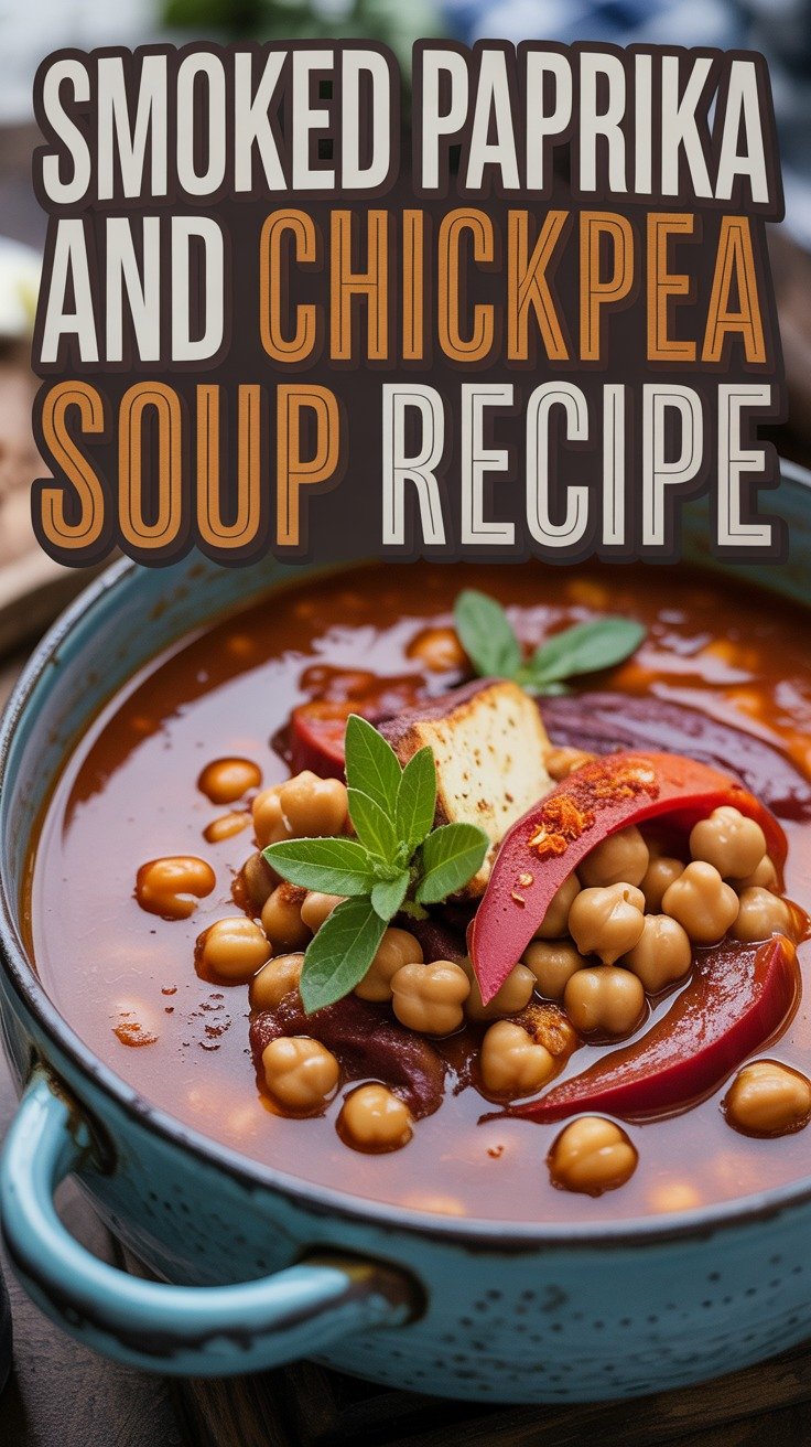 Smoked Paprika and Chickpea Soup