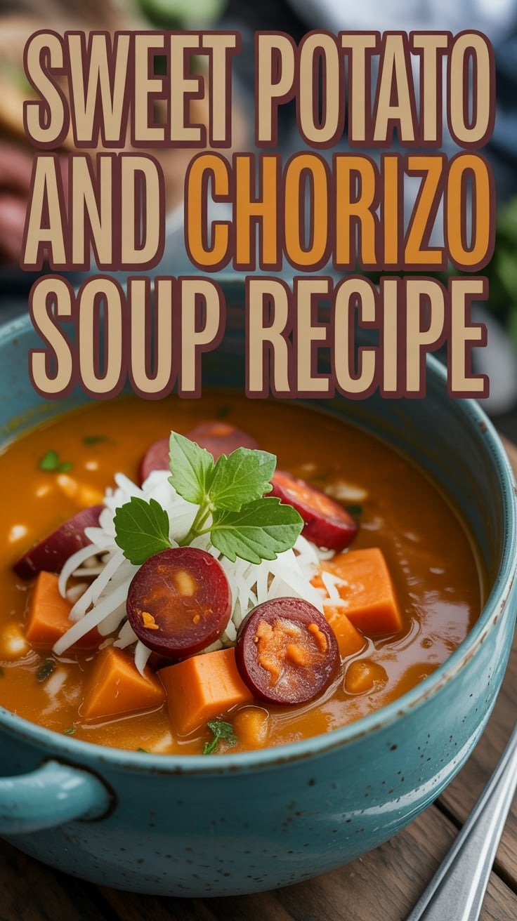 Sweet Potato and Chorizo Soup
