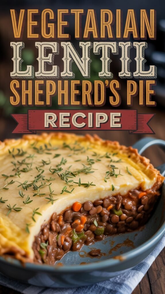 Vegetarian Lentil Shepherd’s Pie