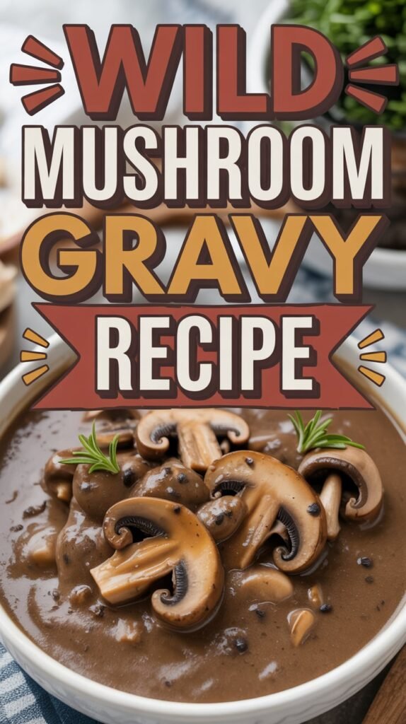 Wild Mushroom Gravy