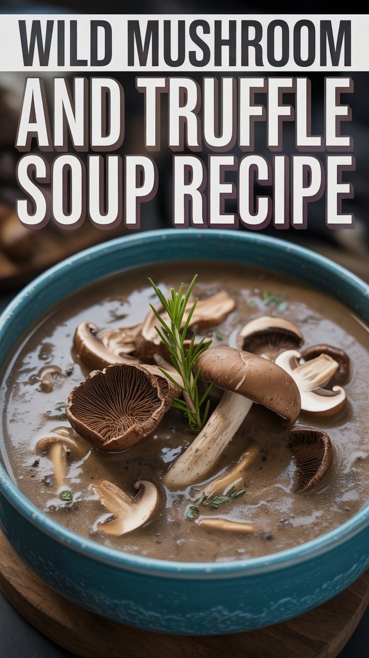 Wild Mushroom and Truffle Soup