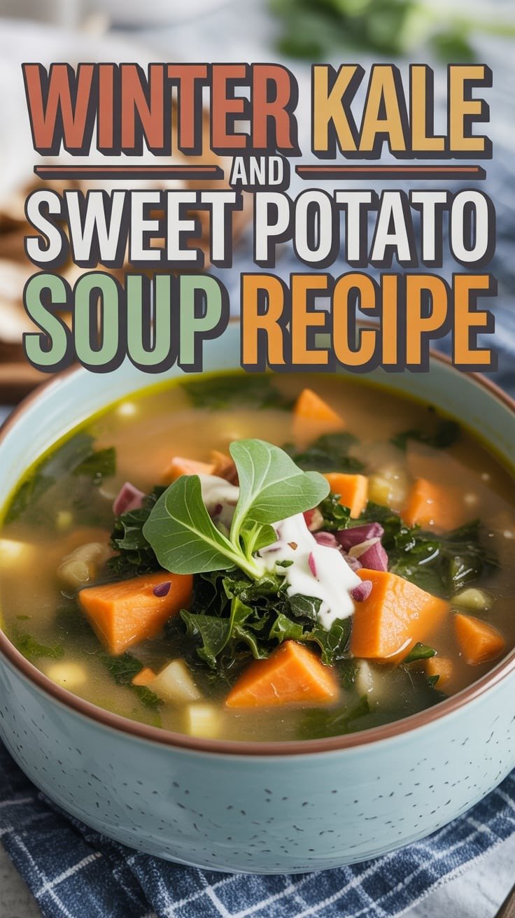 Winter Kale and Sweet Potato Soup