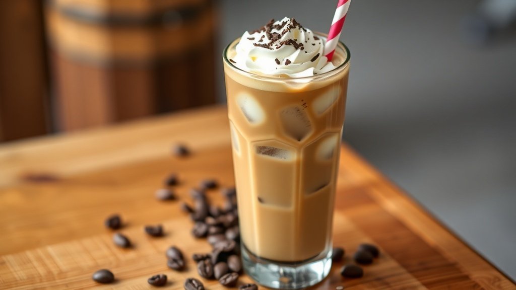 Refreshing Vanilla Iced Coffee Bliss