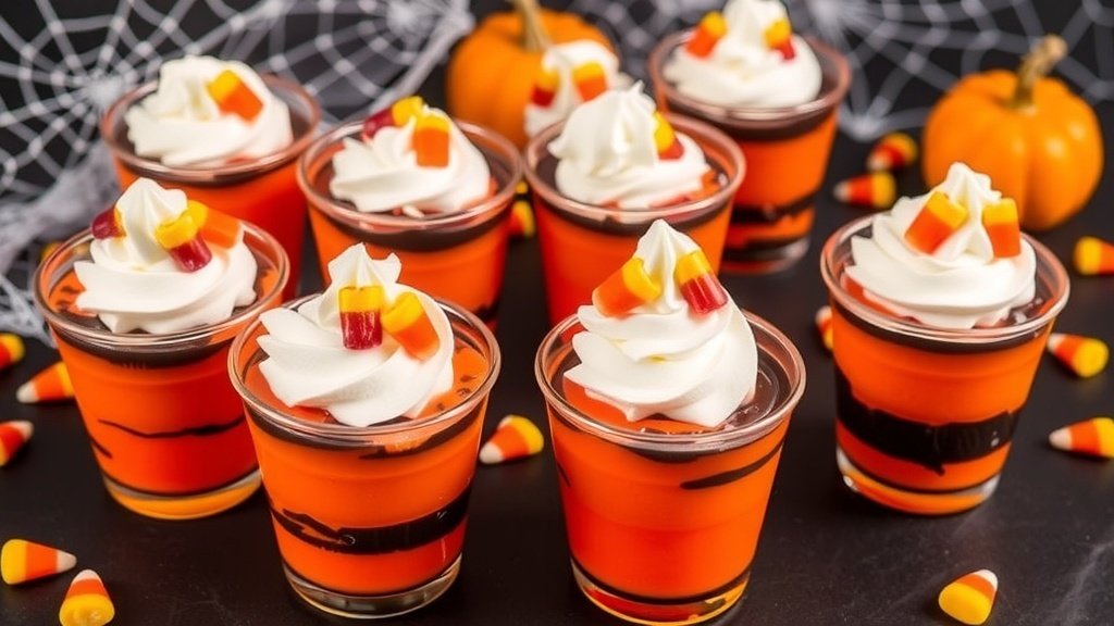 Haunted Harvest Jello Cups