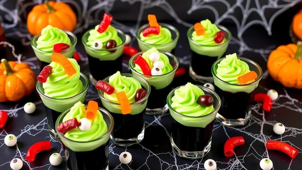 Witches’ Cauldron Cream Shots