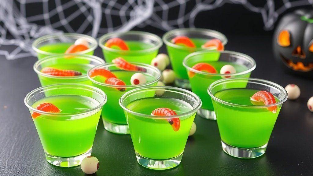 Grave Digger Green Apple Shots