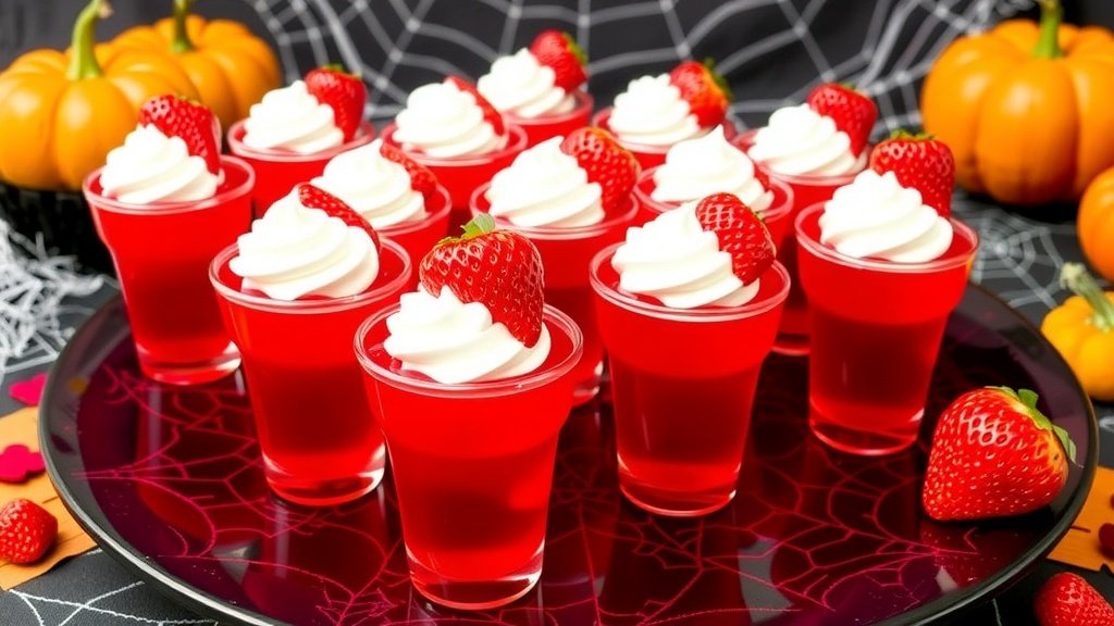 Devil’s Kiss Strawberry Shots