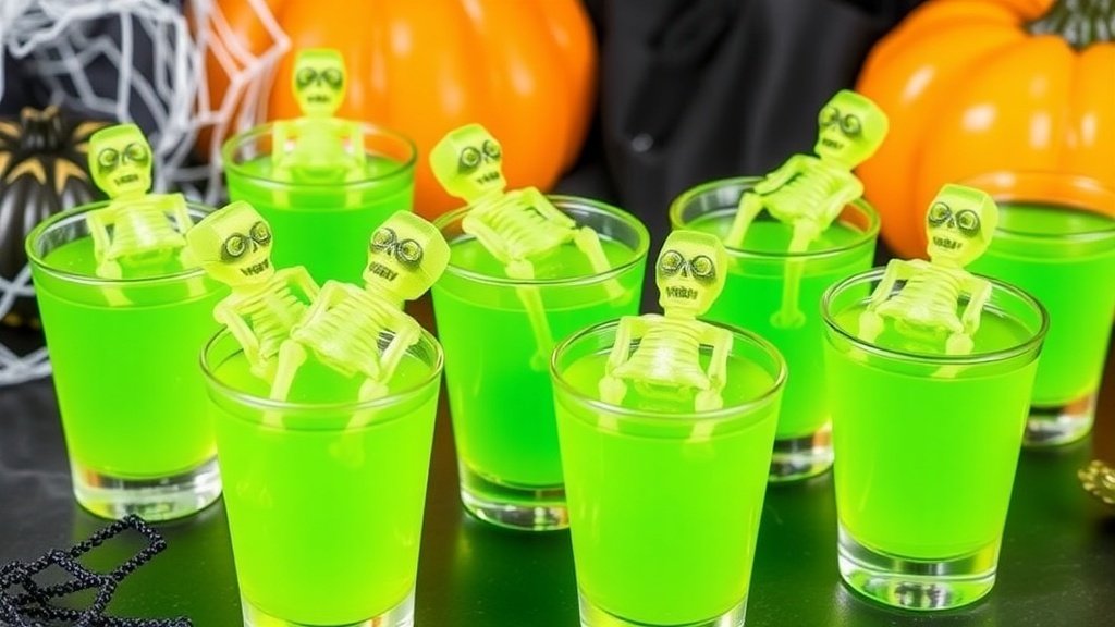 Skeleton Key Lime Shots