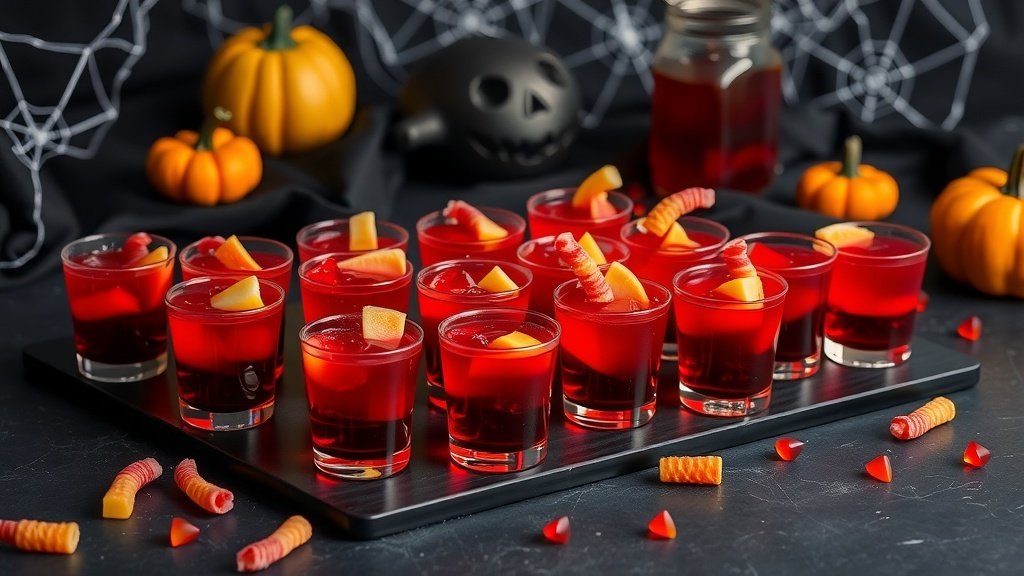 Sinister Sangria Shots